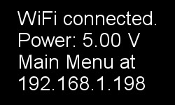 OLED screen shows wifi connected! OLED screen shows wifi connected!