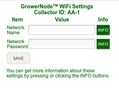 OLED screen confirms that you have loaded the input form for wifi network name (SSID) and password OLED screen confirms that you have loaded the input form for wifi network name (SSID) and password