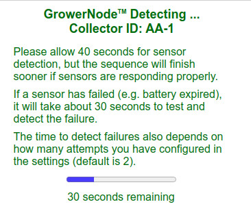 this is the detection process timer screen this is the detection process timer screen